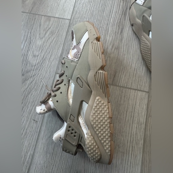 Nike Air Huarache Run Desert Ore  Men’s Camouflage Sneakers 👟 - Picture 10 of 14